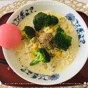 クラムチャウダー風の塩ラーメン